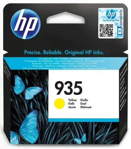 Картридж для струйного принтера HP 935, желтый (C2P22AE)