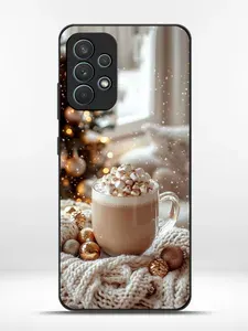 Новогодний чехол для телефона Samsung A52