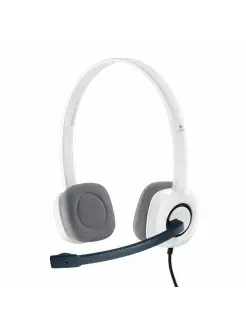 Гарнитура Logitech Stereo Headset (Borg) H150 981-000350 white