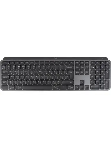 Logitech MX Keys Advanced Wireless Illuminated Keyboard (Business Edition) Беспроводная мембранная клавиатура, английская/русская раскладка, черная