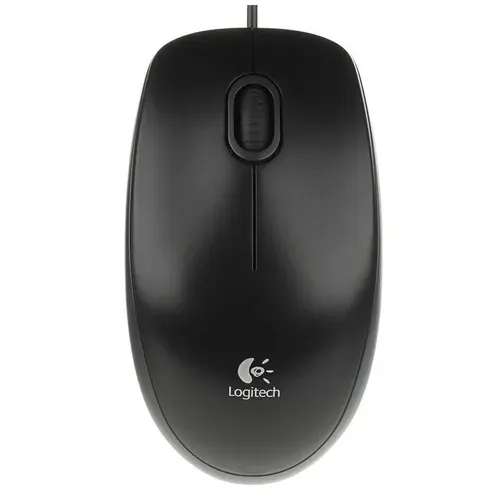 Logitech Мышь компьютерная Logitech B100 черная