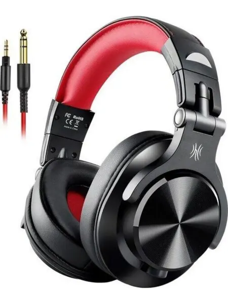 OneOdio Наушники игровые с микрофоном A71 red