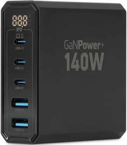 Сетевое зарядное устройство Digma Pro DPW10A Black (DPW1A4G024BK)