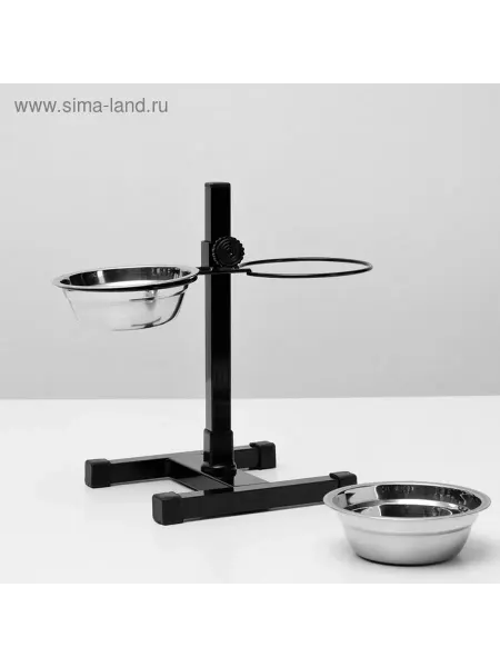 Удобная разборная подставка для корма и воды