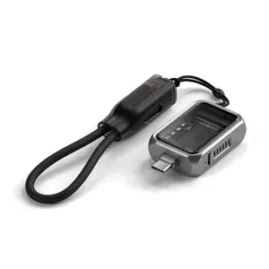 Бокс внешний для жесткого диска Satechi Mini NVMe SSD USB4 Enclosure. Цвет: серый. Товар уцененный