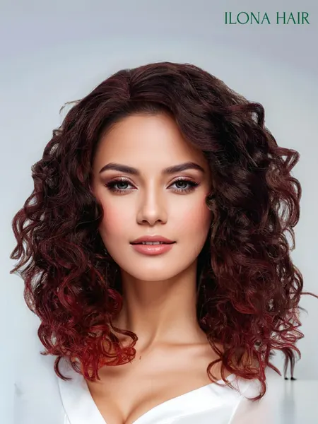 ILONA HAIR Парик LACE афро кудри