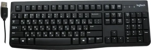 Клавиатура Logitech K120 черный