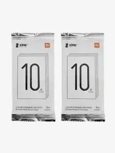 Фотобумага для принтера Mijia AR ZINK Portable Photo Printer Paper XMZPXZHT03 (20 штук в упаковке)