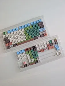 Кейкапы для механической клавиатуры (PBT, OEM), майнкрафт