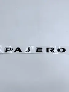 Эмблема/Знак/Шильдик Pajero (черный)