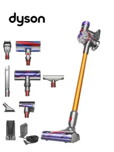 Вертикальный беспроводной пылесос Dyson V8 Absolute Nickel/Yellow (SV25)