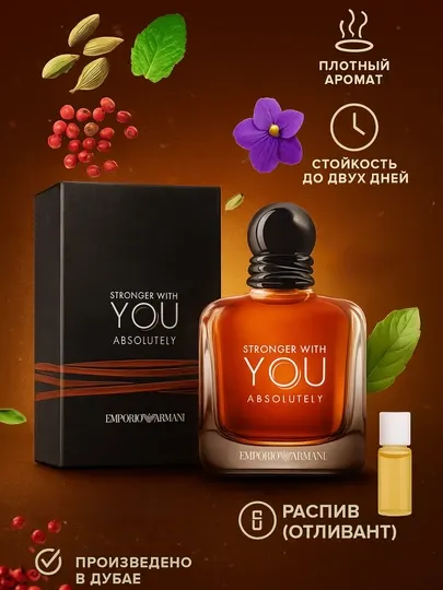 Духи мужские Stronger With You Absolutely, парфюмерная вода