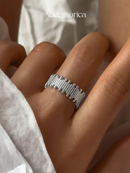 Аксессорика Кольцо бижутерия широкое Accessorica