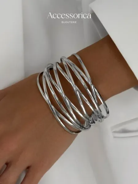 Аксессорика Браслет на руку широкий бижутерия Accessorica