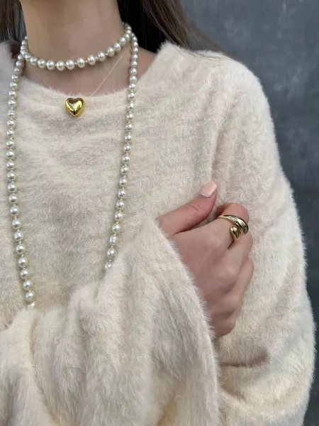 Event.accessories Бусы жемчуг длинные бижутерия