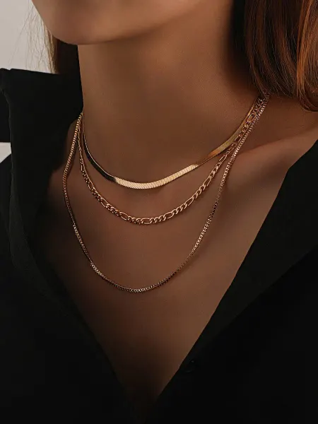 SeLeViA accessories цепочка на шею многослойная