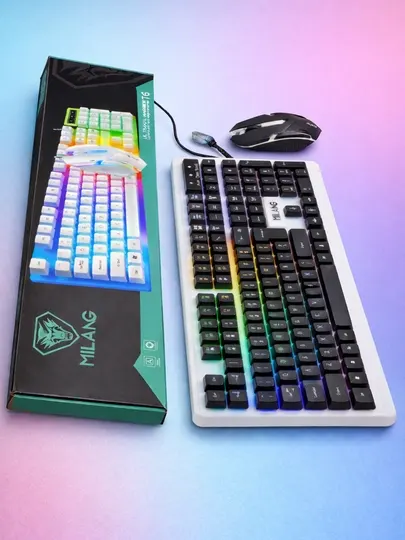 Беспроводная и проводная клавиатура и мышь Acer, в комплекте