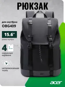 Рюкзак для ноутбука Acer OBG409 черный