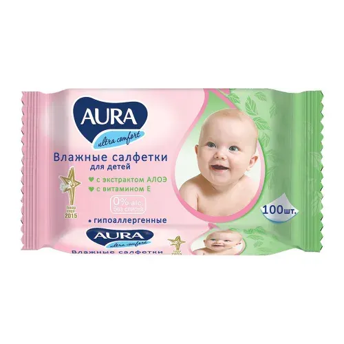 Aura Влажные салфетки