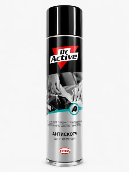 Антискотч спрей для удаления клея и липких следов Dr.Active Glue Remover