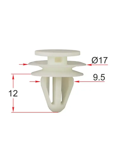 Sat Клипса обшивки двери HONDA ACURA (1 шт.)