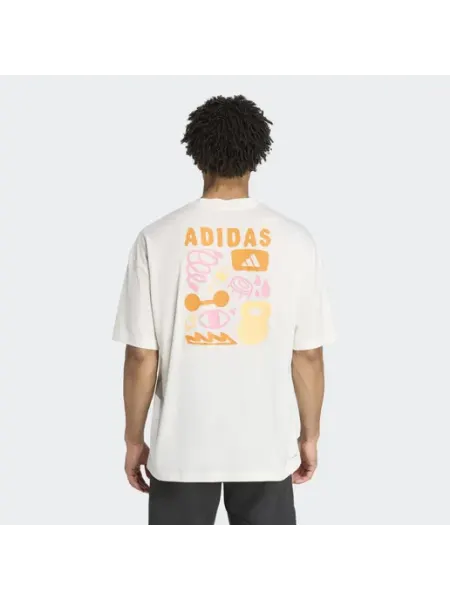 Adidas Футболка спортивная GFX TEE JOY Q4