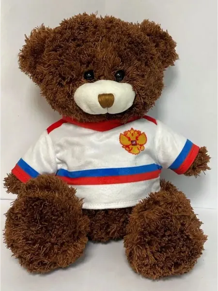 SofToy Мягкая игрушка Медведь в футболке 25см