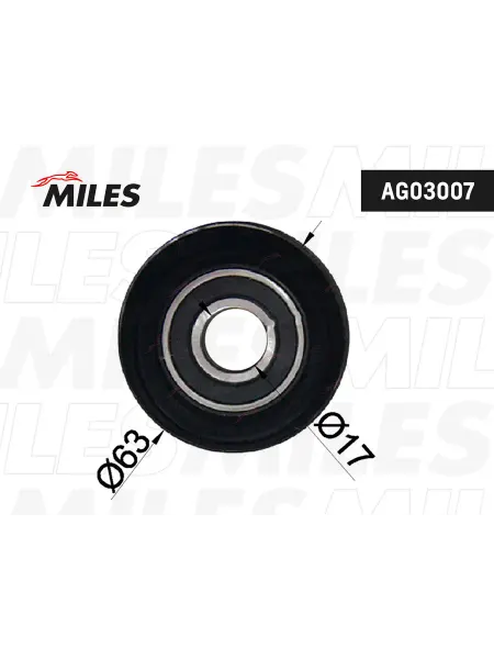 MILES Ролик ремня приводного, для Опель Астра G, H, GTC AG03007