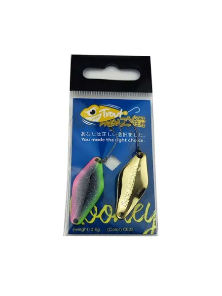 Блесна форелевая Trout Frenzy Rooney 3.6gr# Color C623 - Приманки рыболовные