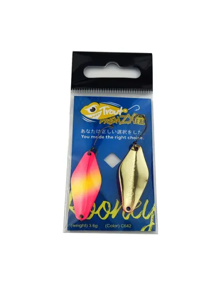 Блесна форелевая Trout Frenzy Rooney 3.6gr# Color C642 - Приманки рыболовные