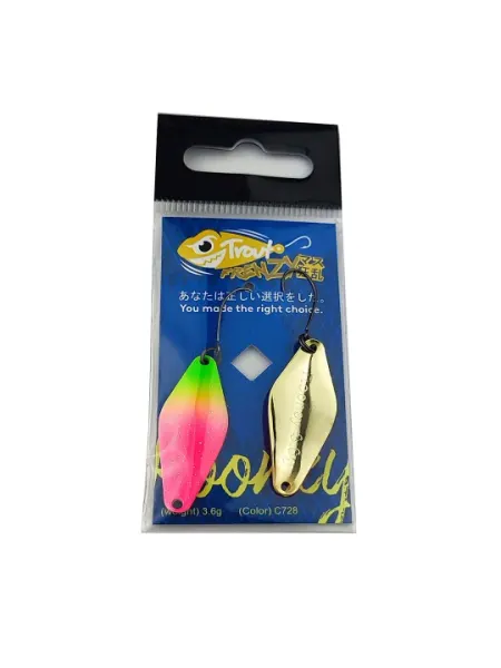Блесна форелевая Trout Frenzy Rooney 3.6gr# Color C728 - Приманки рыболовные