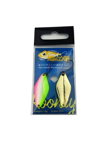 Блесна форелевая Trout Frenzy Rooney 3.6gr# Color C741 - Приманки рыболовные