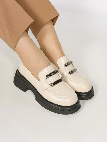 AIMEINI Shoes Туфли на платформе женские кожаные