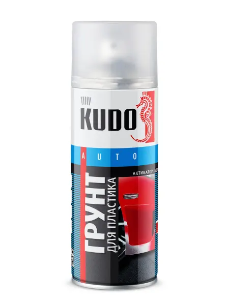 KUDO Грунт для пластика акриловый активатор адгезии 520мл KU-6000