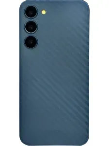 Чехол на Samsung Galaxy S23+, Air Carbon ультратонкий пластик, синий
