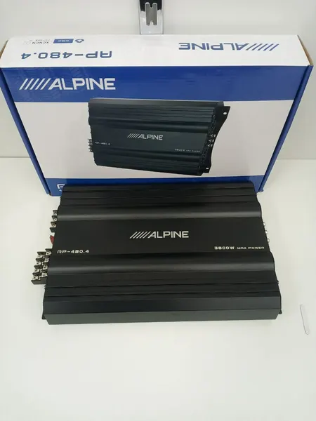 Автомобильный усилитель Alpine AP-480.4, 3800Вт, 4-х канальный
