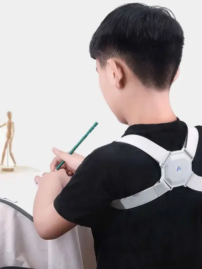 Вибрирующий ортопедический корсет для позвоночника Smart Sensor Corrector - Корсеты и корректоры осанки