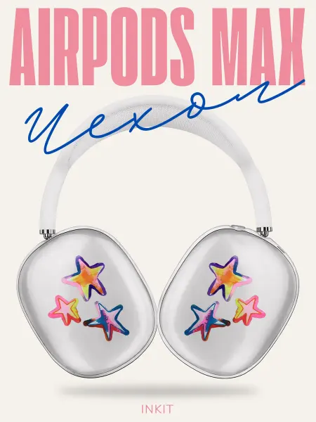 INKIT Чехол для AirPods Max с принтом Звездочки