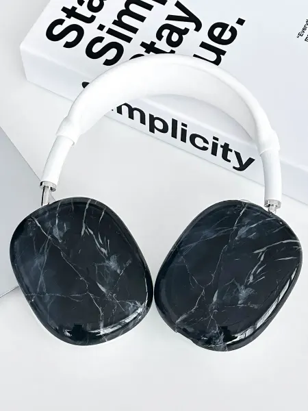 Силиконовый чехол на AirPods Max кейс для больших наушников