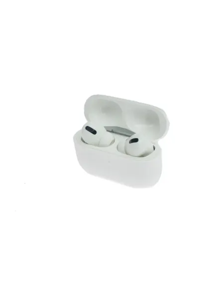 NoName Чехол для наушников Airpods Pro Silicone без карабина белый