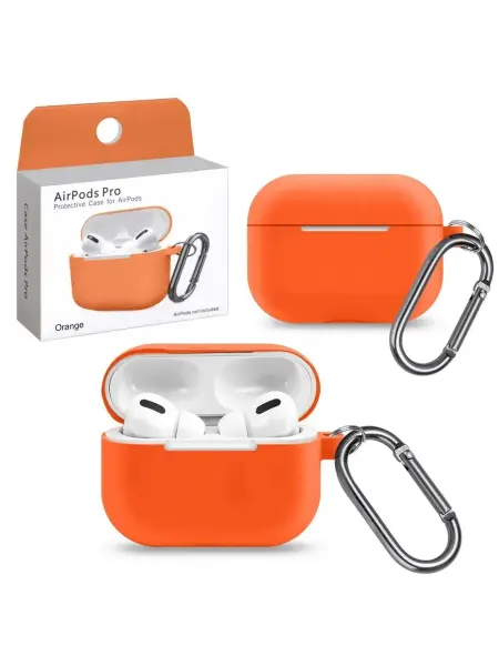Яркий защитный чехол для AirPods Pro с карабином
