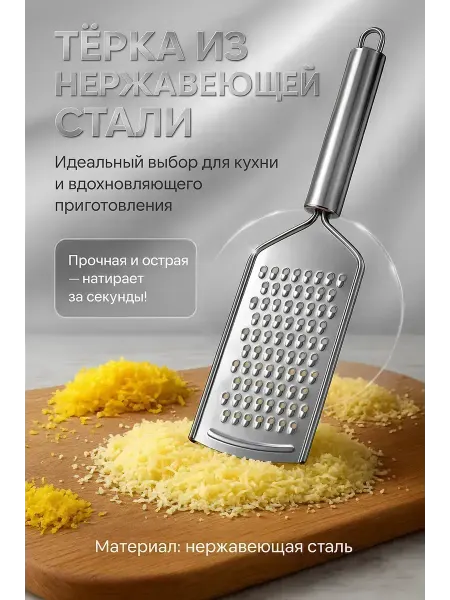 ВитАлинаДом Терка ручная для овощей сыра цедры и чеснока мелкой шинковки