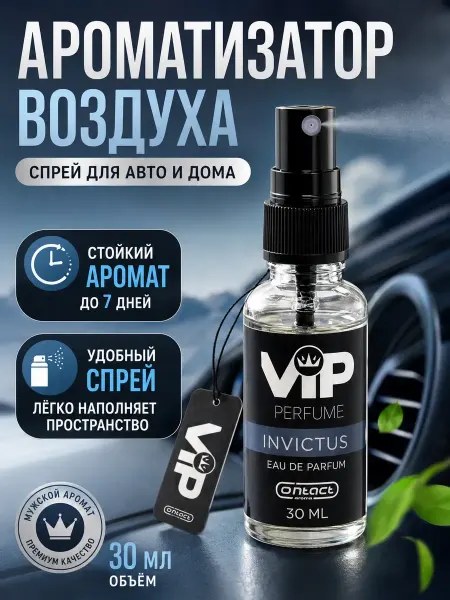 AIRUS02 Автомобильный ароматизатор спрей 30 мл мужской