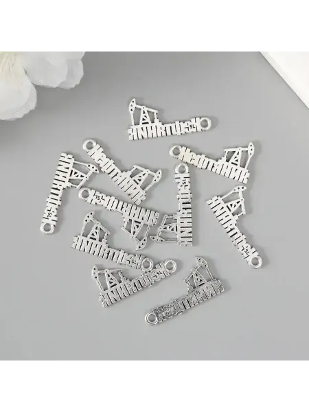 Стильные металлические подвески для рукоделия