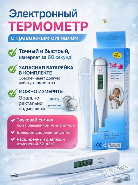 Aisuul Электронный термометр для тела