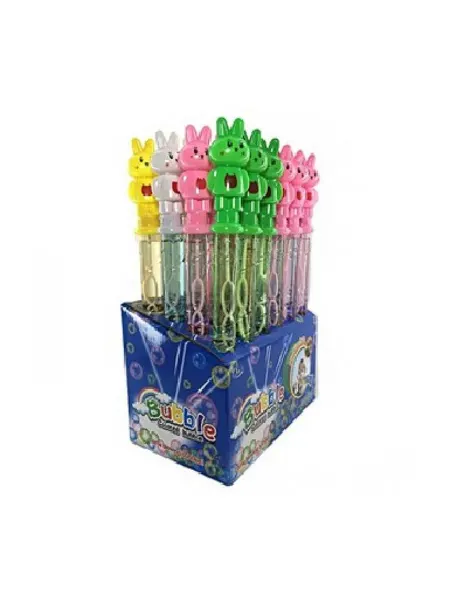 1Toy. Мыльные пузыри 1Toy "Мы-шарики!", колба с игрушкой, Кролик