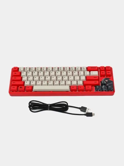 Механическая игровая клавиатура AJAZZ K680T, проводная, Bluetooth для геймеров и офиса