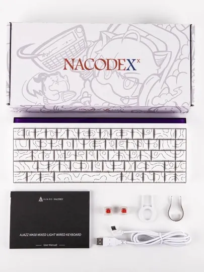 Игровая клавиатура AJAZZ NACODEX NK68