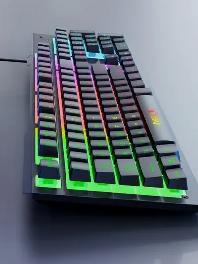 Игровая клавиатура gaming AK-900, RGB-подсветка