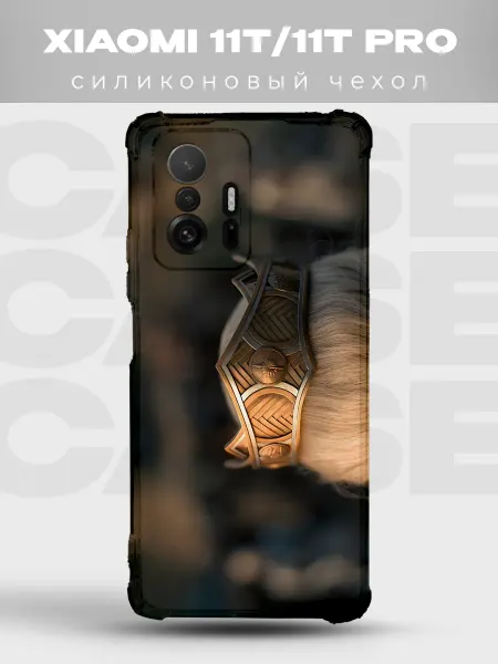 PRINTberries Чехол на Xiaomi 11T корона Таргариен Игра престолов